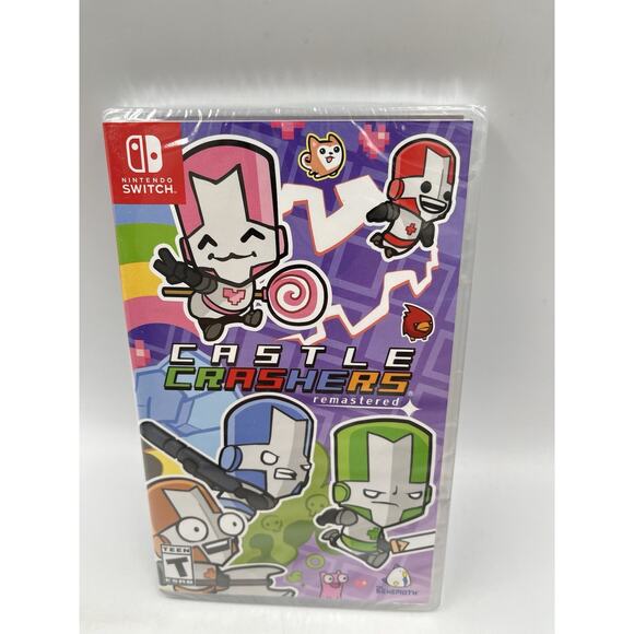 Castle Crashers Remastered - Physical Edition Nintendo Switch NEW Sealed - Picture 1 of 5